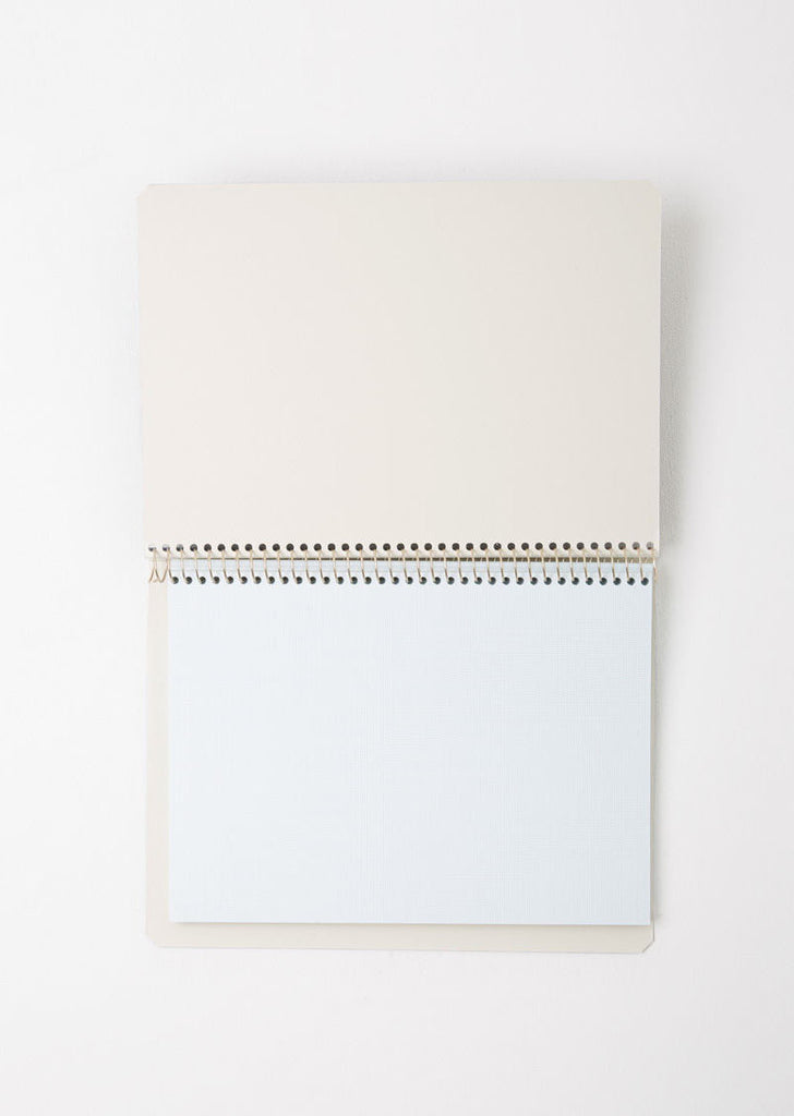 A5 Pressed Cotton Notebook