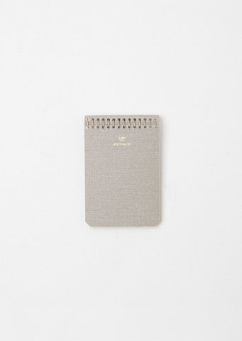 A7 Pressed Cotton Notebook