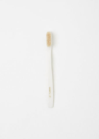 White Horn Toothbrush