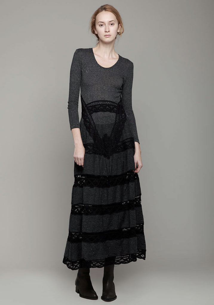 Battenburg Lace Maxi Dress