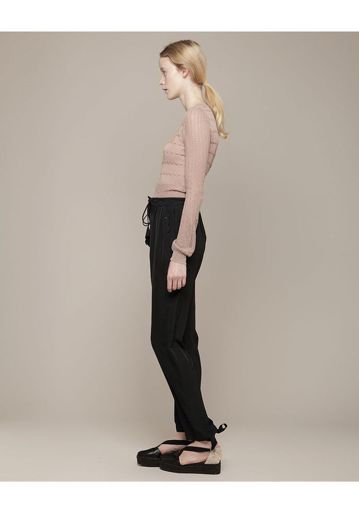 Gathered Scallop Pant