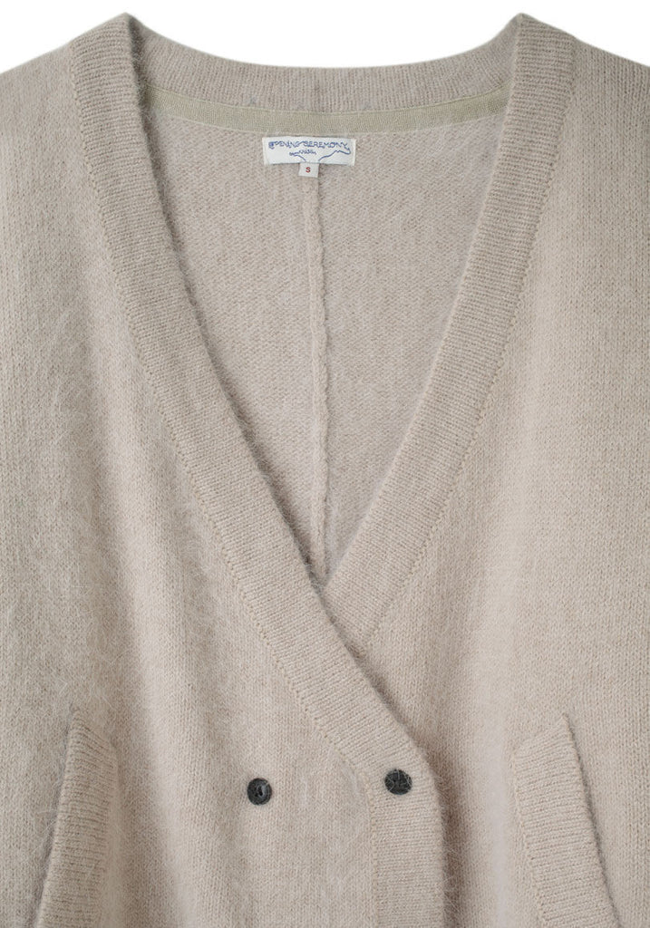 Knit Blazer w/ Scarf