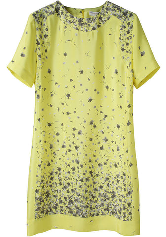 Pieced Scuba Dress