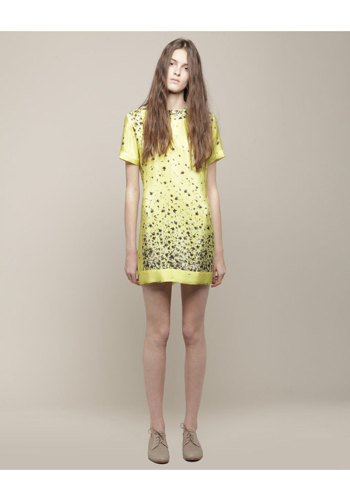 Pieced Scuba Dress