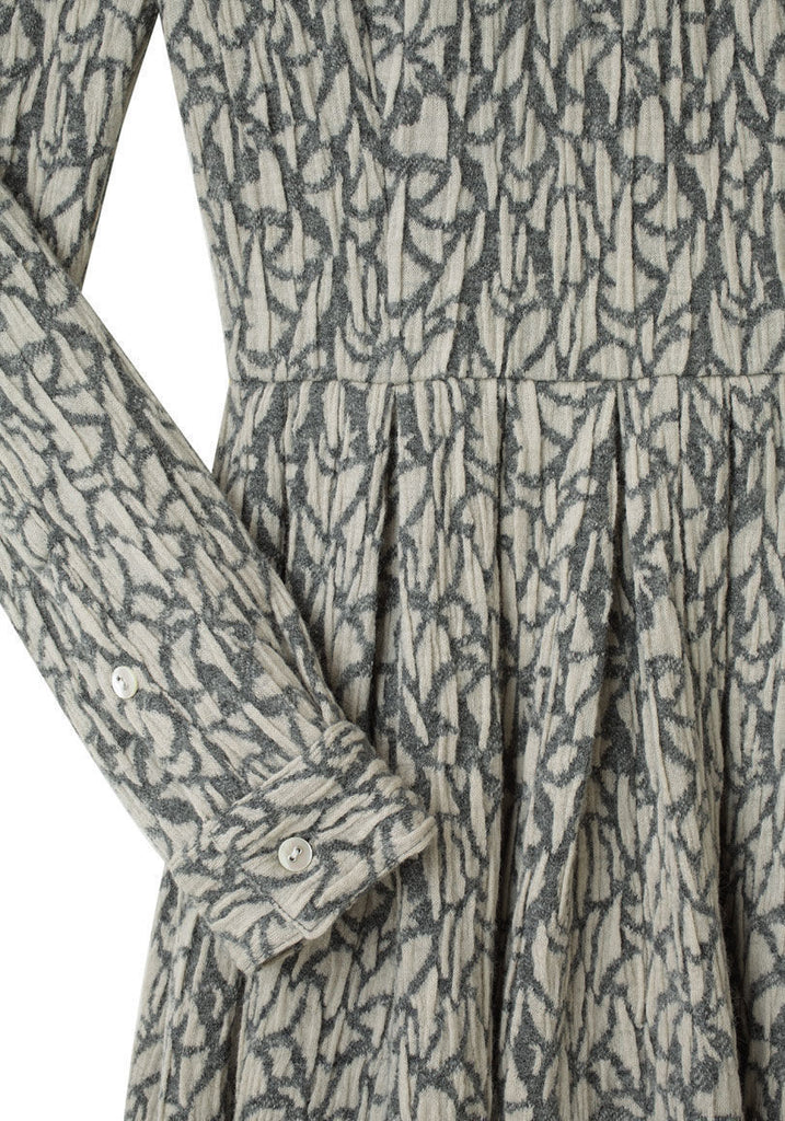 Pointed Collar Dress