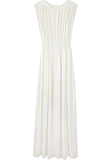 Shirred Grecian Dress