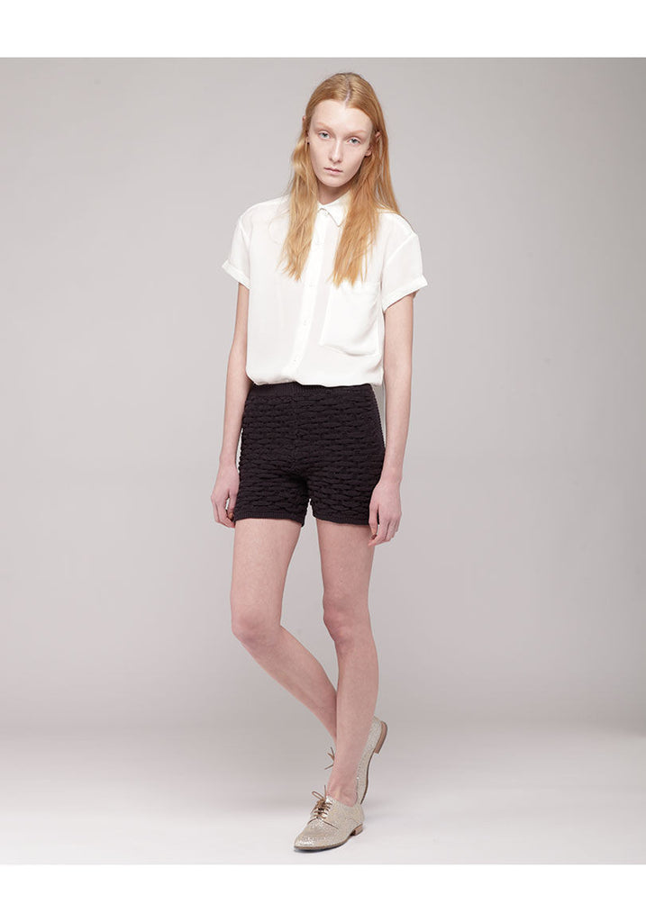 Smocked Stitch Shorts