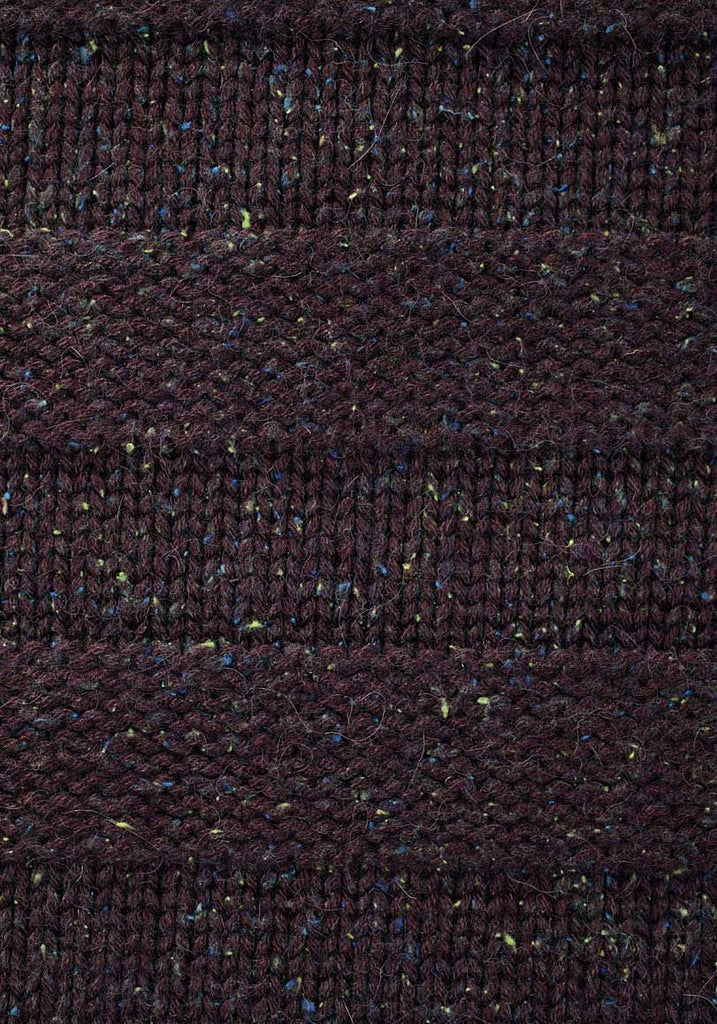 Stripe Pullover with Scarf