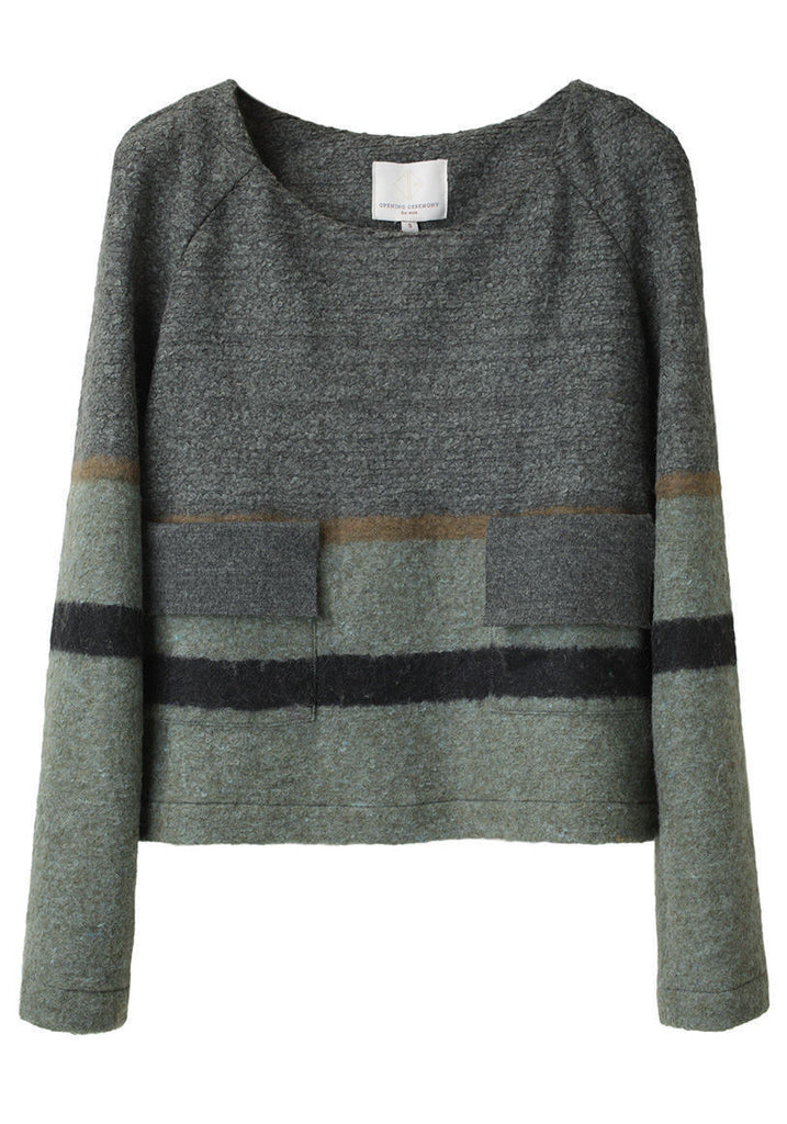 Striped Wool Pullover