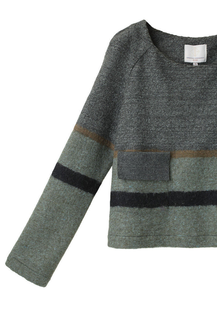 Striped Wool Pullover
