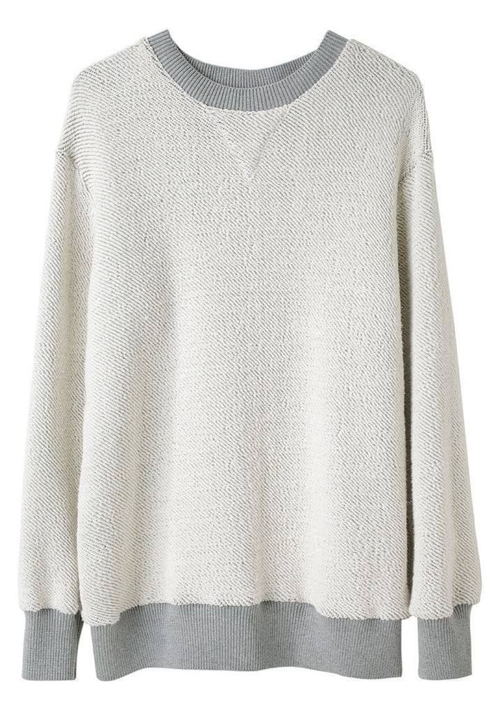 Terry Crewneck Pullover
