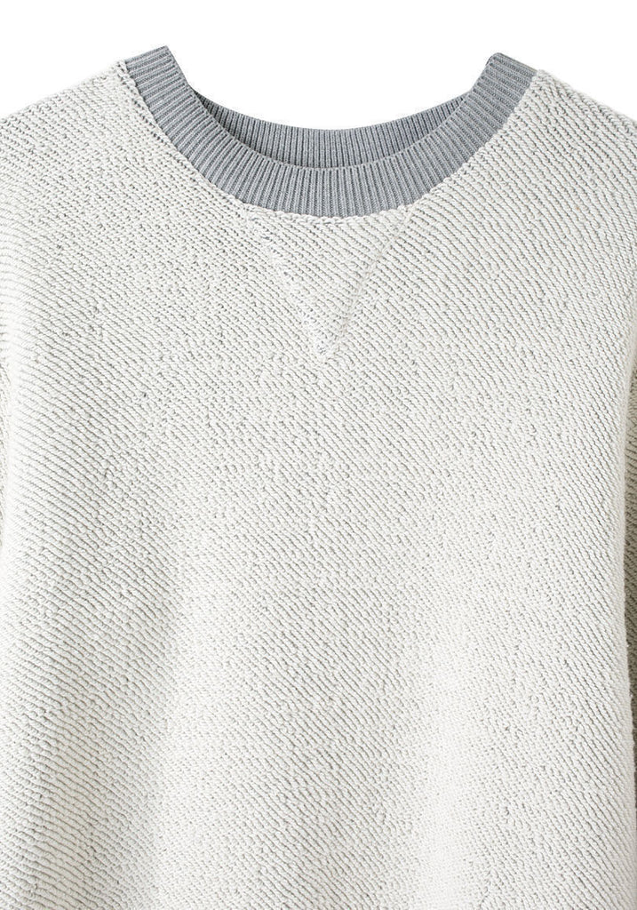 Terry Crewneck Pullover