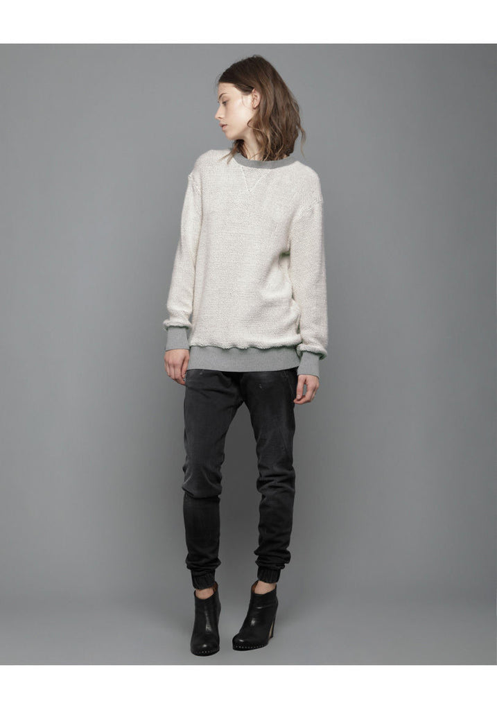 Terry Crewneck Pullover