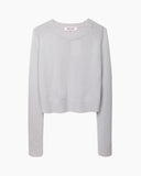 Cropped Merino Knit Pullover
