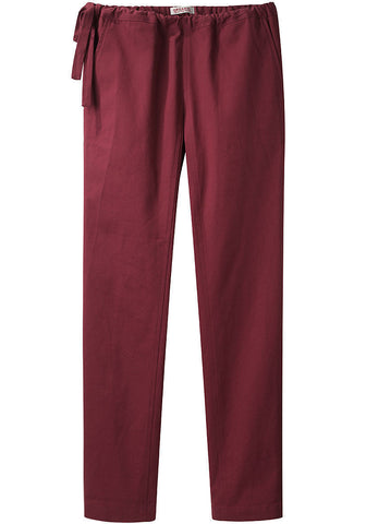 Draw-Tie Twill Pant