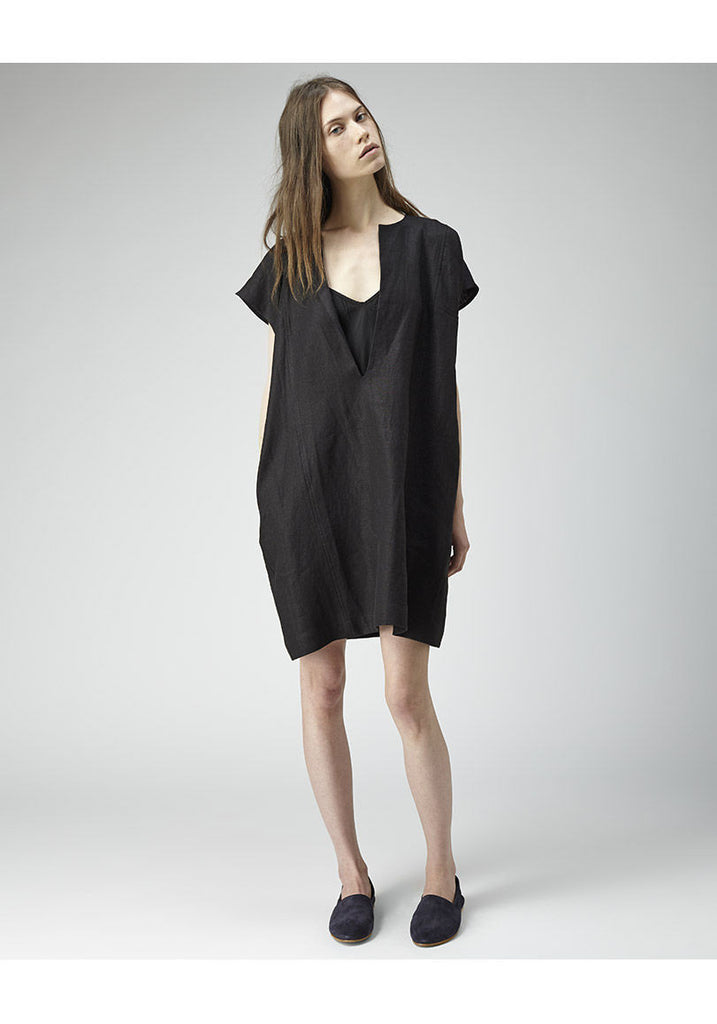Linen Shift Dress
