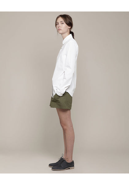Raw Hem Poplin Shirt – La Garçonne