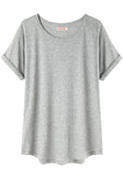 Roll Sleeve Tee - MERGE W TOG045GR14