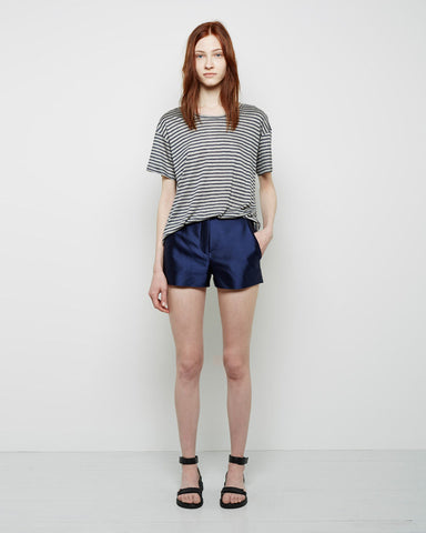 Silk Twill Shorts