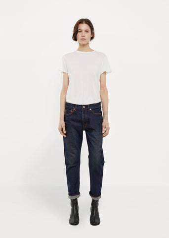 Selvedge Vintage Treated Straight Jeans