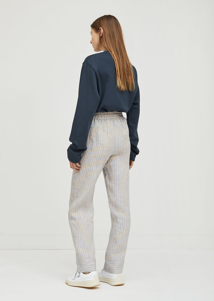 Marceline Sketch Linen Pants