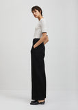 Marcelle Raw Zippered Trousers