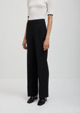 Marcelle Raw Zippered Trousers