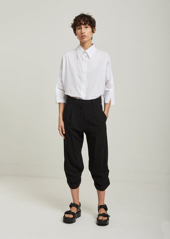 Wool Blend Trousers