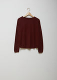 Wool Wide Neck Sweater