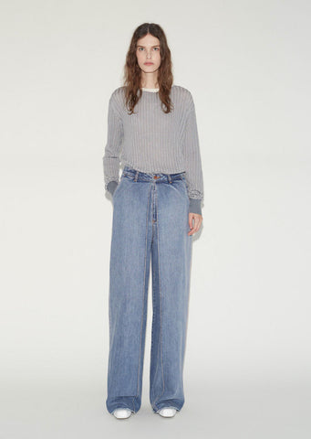 Front Pleat Jeans