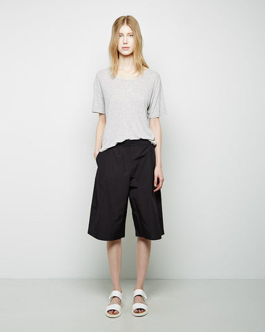 Tech Poplin Wide Leg Shorts