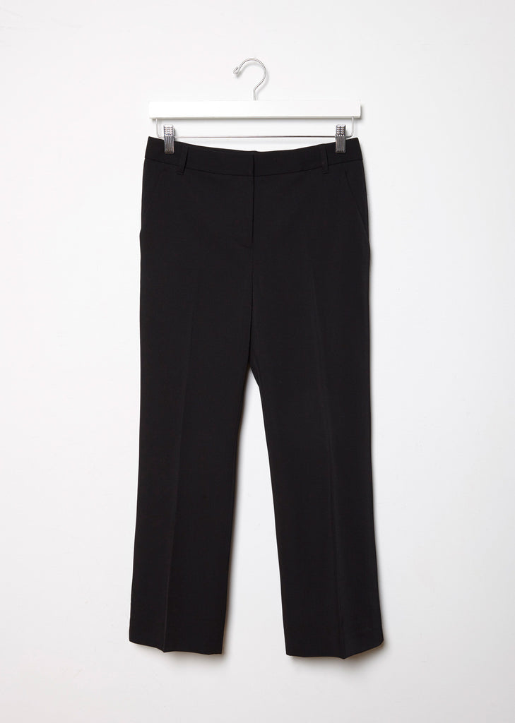 Front Pleat Crop Trouser