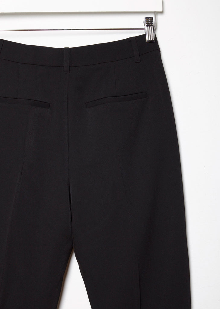 Front Pleat Crop Trouser