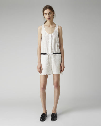 Eyelet Romper