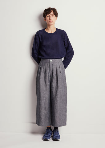 Chambray Elephant Pants