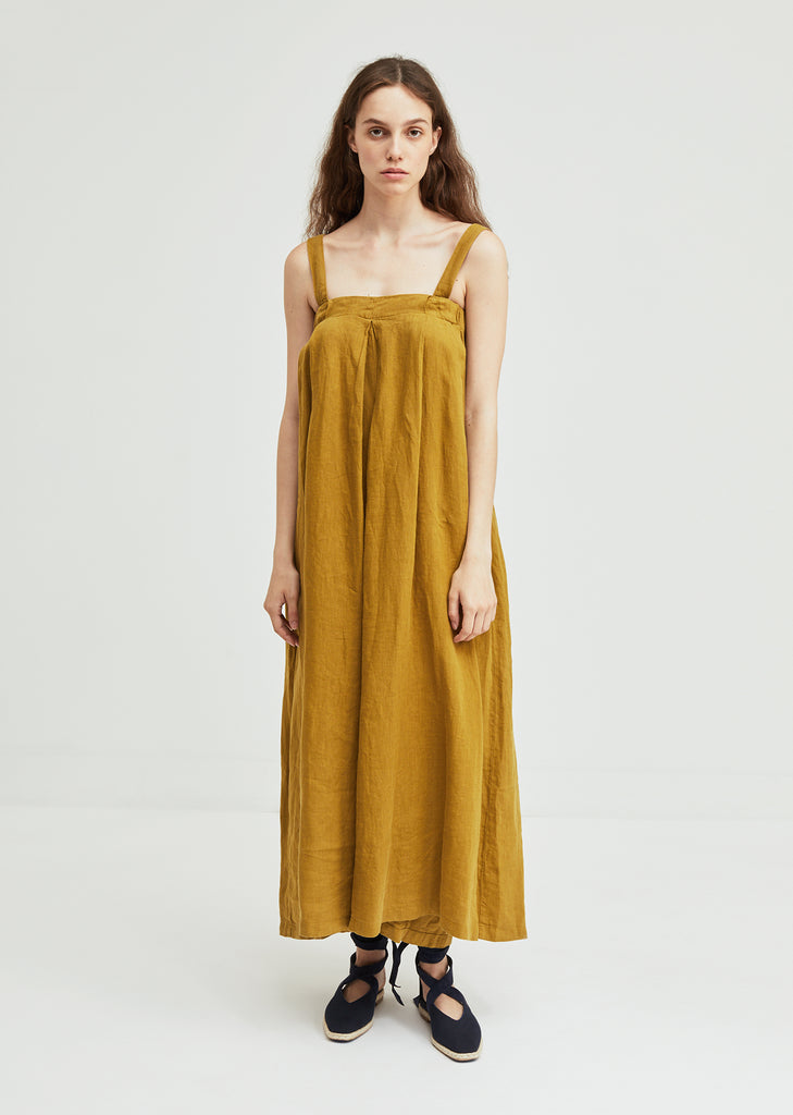 Wide Cut Pleated Jumper