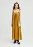 Wide Cut Pleated Jumper