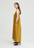 Wide Cut Pleated Jumper