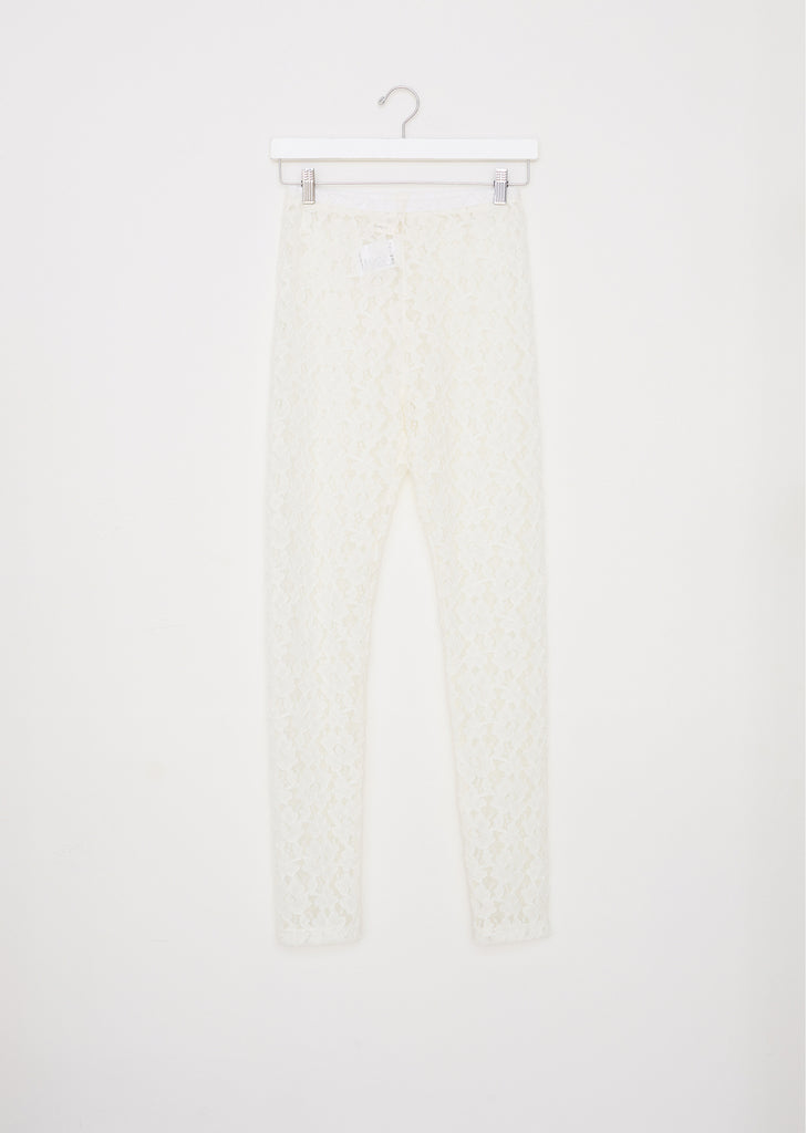 Raschel Lace T-Shirt & Leggings Set