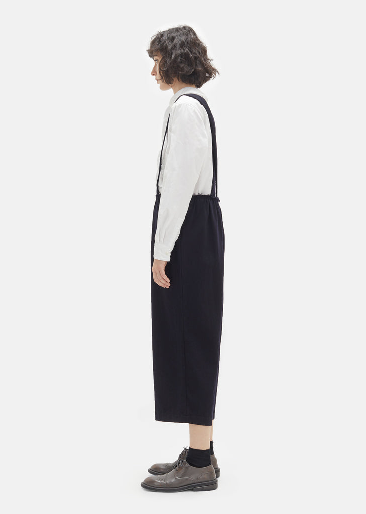 Wool Gabardine Suspender Trousers