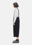 Wool Gabardine Suspender Trousers