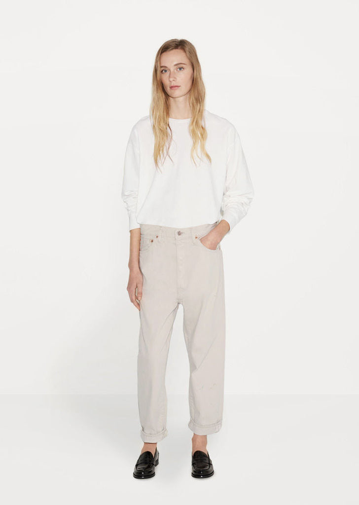 Wide Tapered Cut Selvedge Jeans