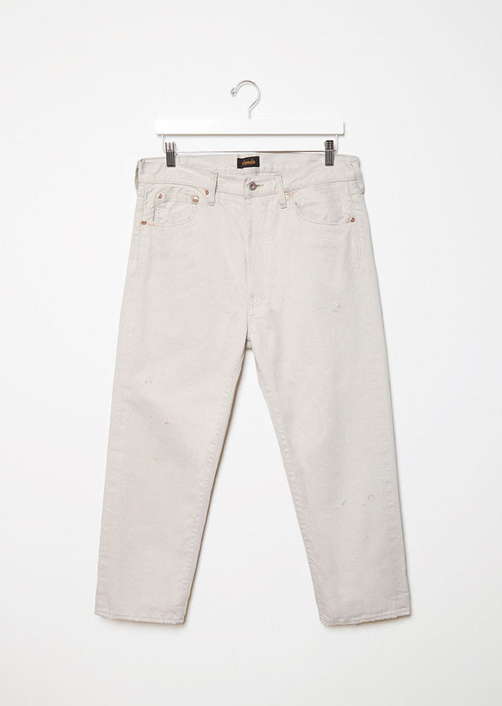 Wide Tapered Cut Selvedge Jeans
