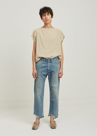 Used Ankle Length Jeans