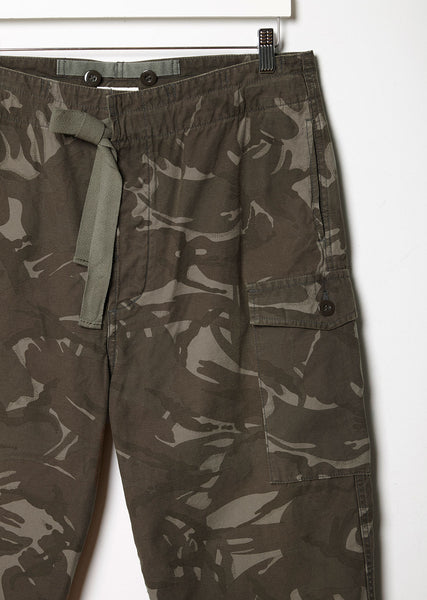 LCDC ♥ CAMOUFLAGE STRING TROUSERS /追跡付 D.HYGEN - Non-ply Yarn Lined Drop Crotch Cargo Wide Jogger