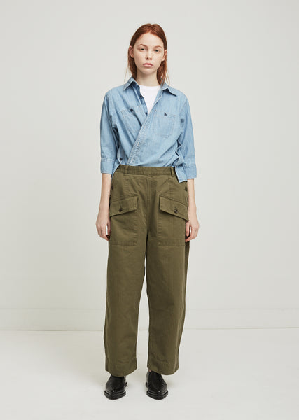 PLEASE山口 | . . chimala BELGIAN WAIST GATHERING CARGO PANTS
