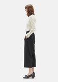 Wool Serge Cropped Pant