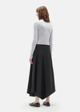 Wool Wrapover Skirt
