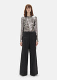 Wool Serge Long Pant