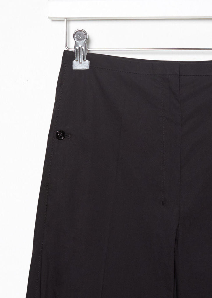 Cotton Wideleg Trouser